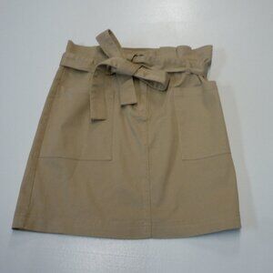 NWT blu pepper Size Medium Khaki Mini Skirt